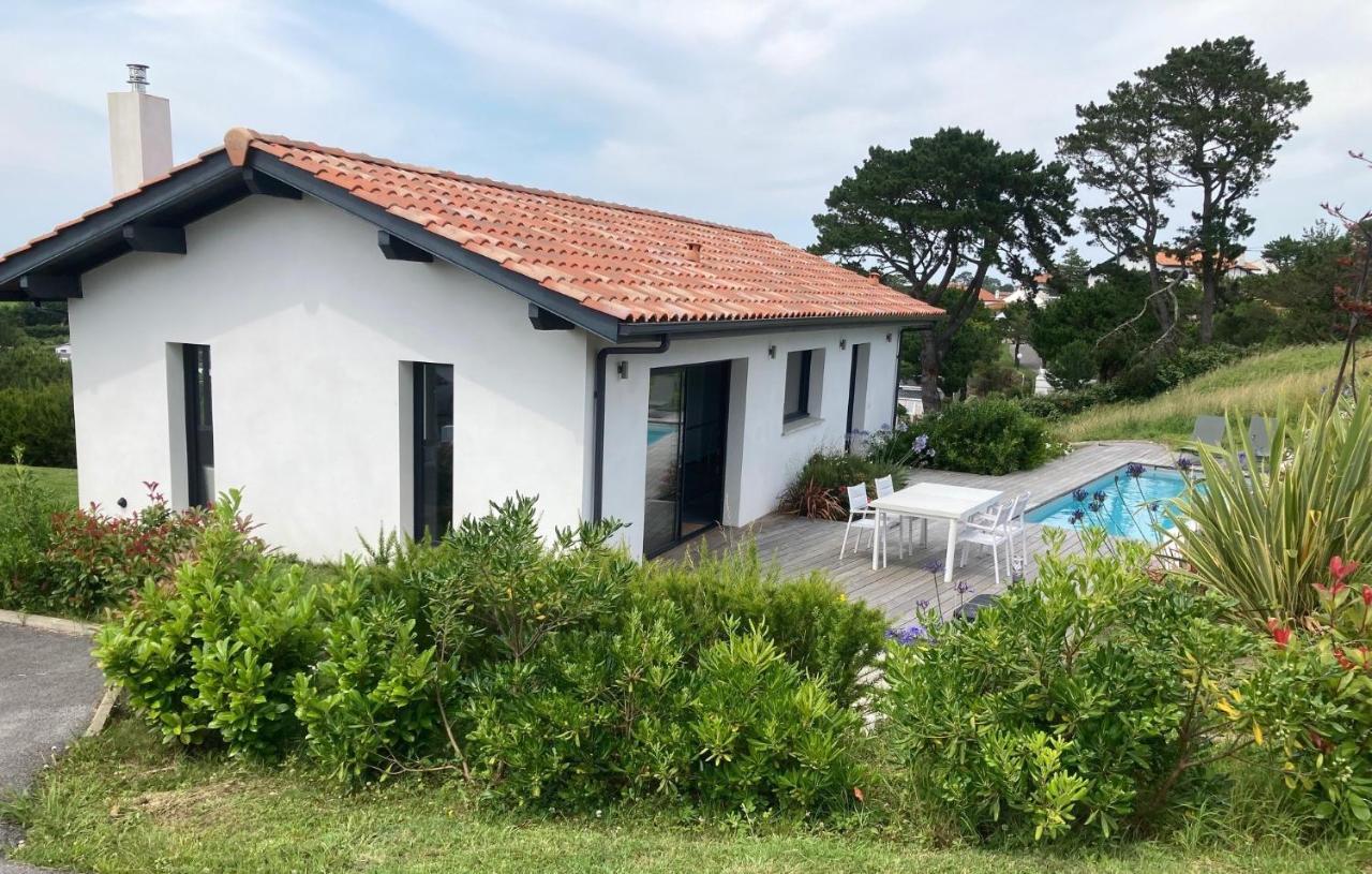 Villa Avec Piscine Privee, Vue Sur Mer Et Plage A Pied 800M Сен-Жан-де-Люз Екстер'єр фото